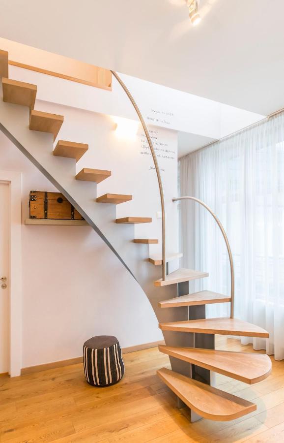 Central 2-Level Penthouse With Terrace And Free Parking Riga Dış mekan fotoğraf
