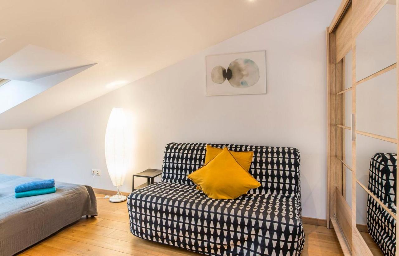 Central 2-Level Penthouse With Terrace And Free Parking Riga Dış mekan fotoğraf