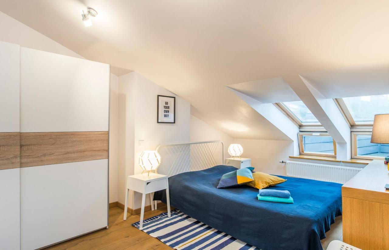 Central 2-Level Penthouse With Terrace And Free Parking Riga Dış mekan fotoğraf